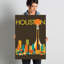 «Houston Skyline», impression sur toile tendue-23227772-74553601-74553602