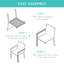 Ensemble de 2 chaises empilables en osier-1192138272