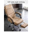 Chaise de bureau moderne en cuir multifonction