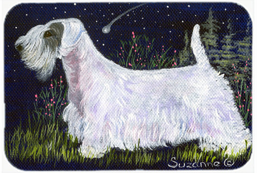East Urban Home Sealyham Terrier Glass Cutting Board