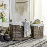 Rosalind Wheeler Wicker Basket