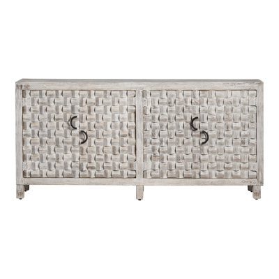 4 Door Media Credenza_Sideboard