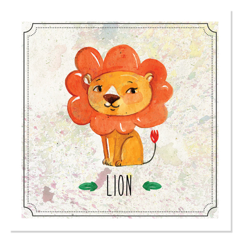 Impression sur papier Jungle Day 1 ', H 36 po x l 36 po x P 1 po, Papier