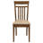 Chestnut 5-Piece Dining Set