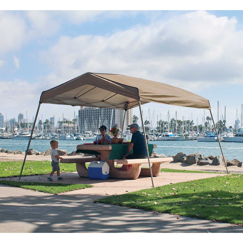14 Ft. W x 12 Ft. D Steel Pop-up Canopy