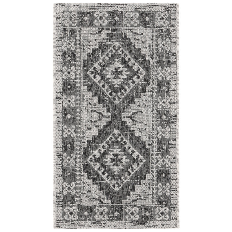 Akifah Performance Southwestern Indoor/Outdoor Area Rug, Rectangle 2' x 3'7"