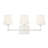 3-Light Dimmable Nickel Vanity Light