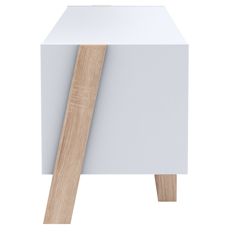 Fresquez TV Stand for TVs up to 70", White