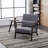 Mid-Century Modern Accent Chair with Durable Rubberwood-120886796-120886794