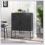 Buffet robuste en métal avec 2 tablettes-960179741