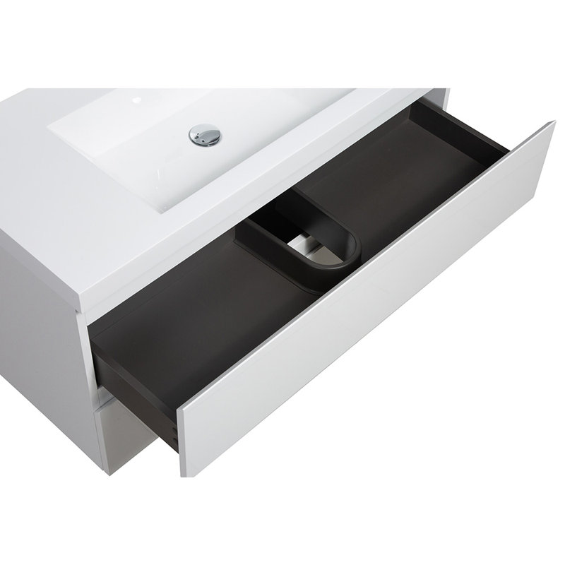 36" Floating Bathroom Vanity With Sink