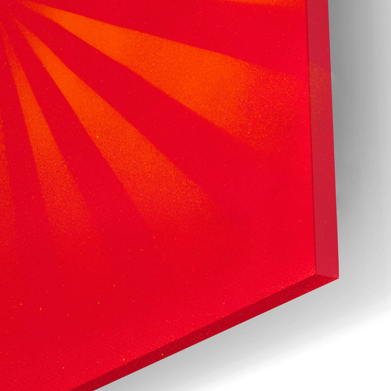 «Red Dragon» par Dean Russo, H 16 po x l 12 po x P 0,13 po