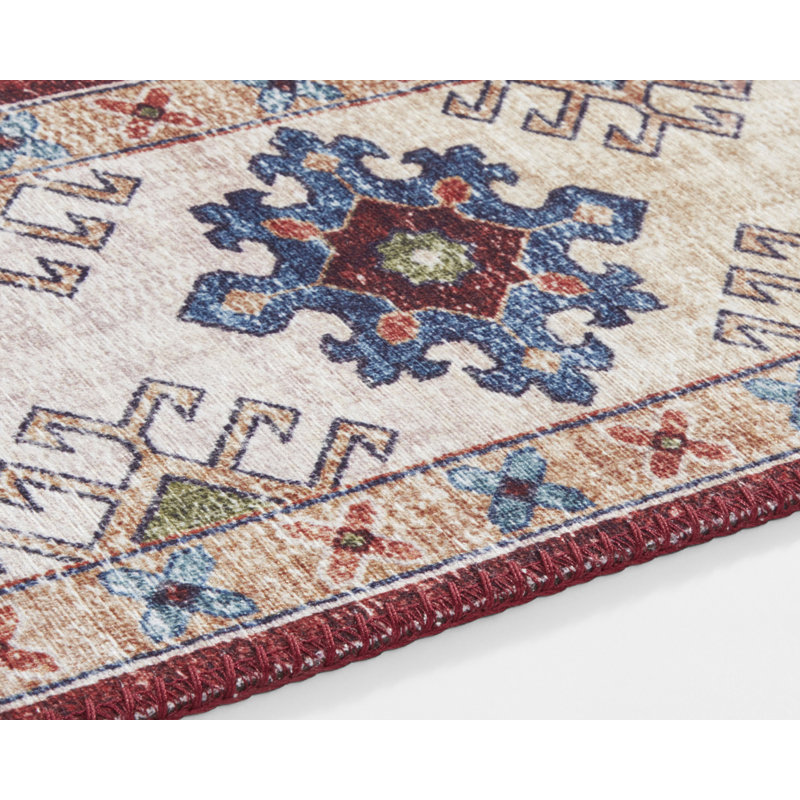 Gratia Tufted Ruby Rug, Runner 80 x 200cm