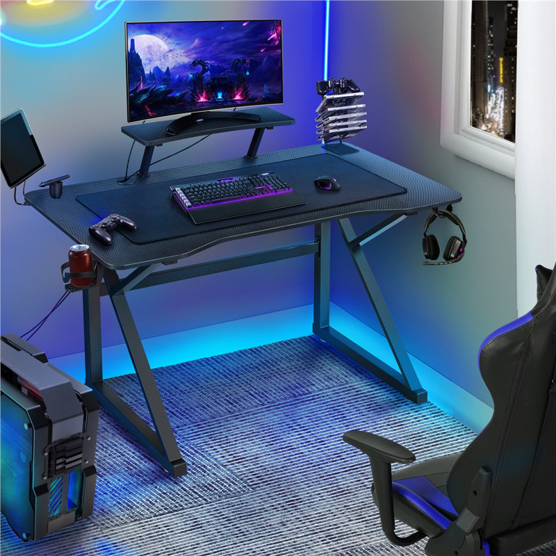 Metal Base Writing Desk