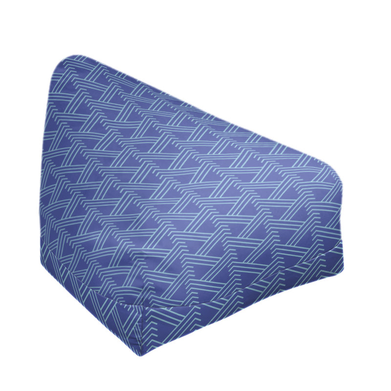 Housse de sac de pois classic, H 27 po x L 30 po x P 25 po, Bleu / bleu sarcelle, Bourre en polyester