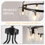 Lustre à 8 lumières à intensité variable-107167460-107167459