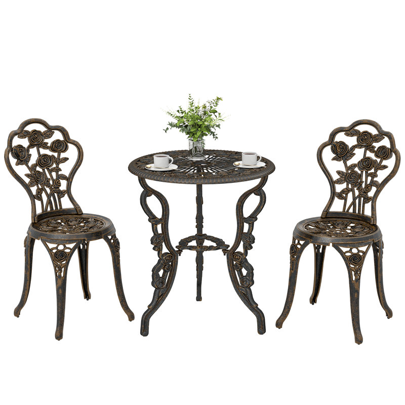 2 - Person Patio Dining Set with Round Table