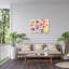 Toile d'extérieur Sheila Golden «Country Bouquet»-87944739