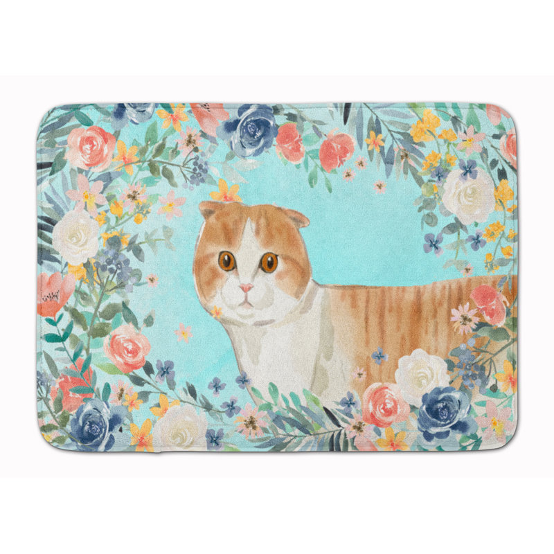 Tapis pour salle de bain Tonkinese, Scottish Fold