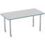 Table rectangulaire d'activité rectangulaire avec pieds réglables-49447487-99105924-99105923