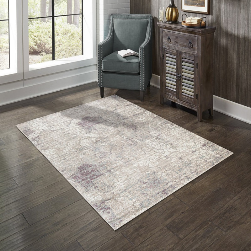 Tapis rectangulaire Jenade, Rectangle 5 pi 3 po x 7 pi 9 po