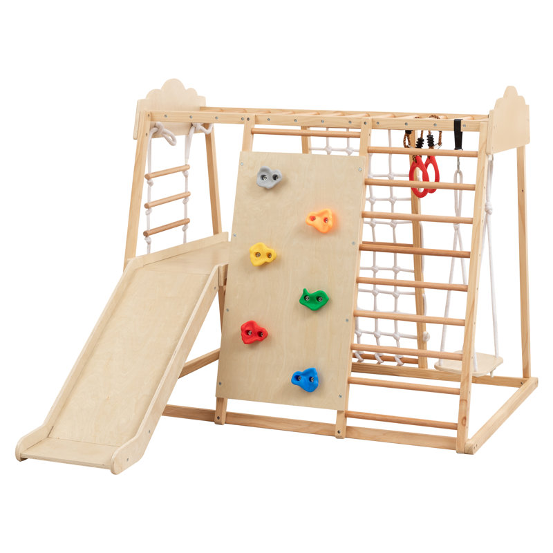 Ensemble de jouets d'escalade 8 en 1 avec aire de jeu pour enfants