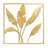 Banana Leaves Minimalist Modern Abstract Wall Accent Sculpture Hanging Decoration Metal Wall Decor-124839246-124839248