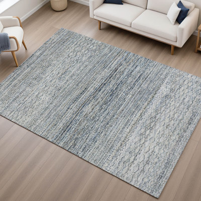 Premium Machine Washable Mayfield AMF2150 Striped Rug