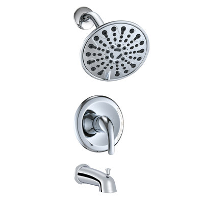 Tub & Shower Faucet with Rough in-Valve