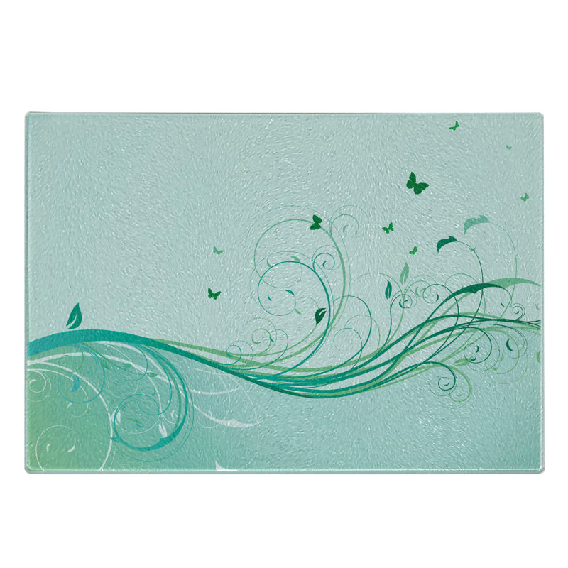 Planche à découper en verre trempé Ambesonne