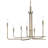 Malchand 8 - Light Steel Dimmable Chandelier-1532713380