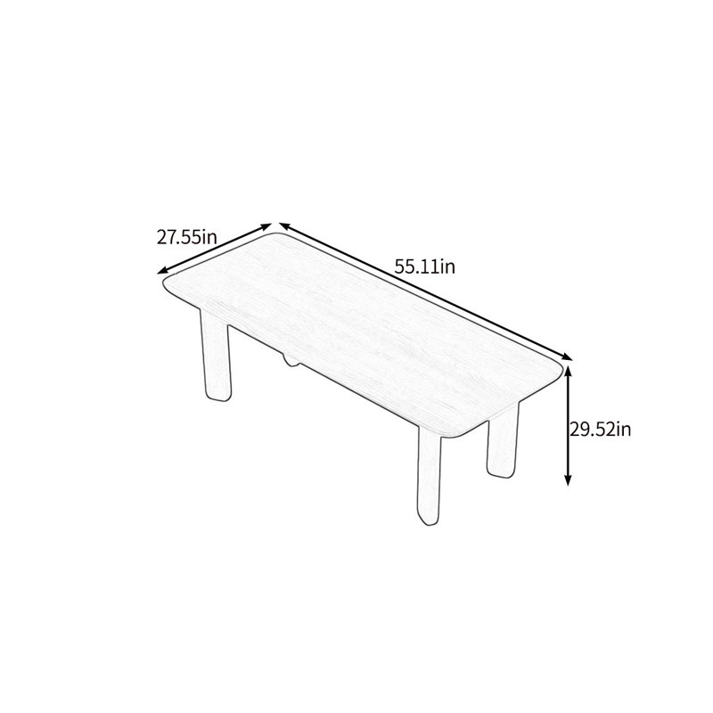 Betz, H 29,52 po x L 55,11 po x l 27,55 po