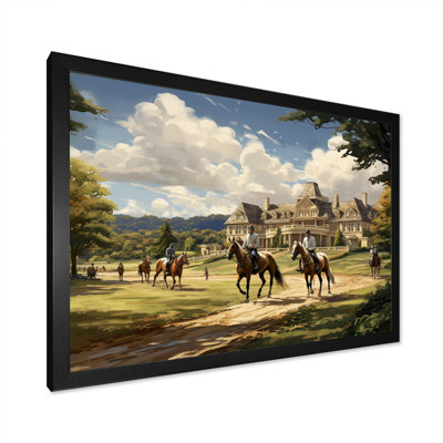 Art mural sur toile Country Club
