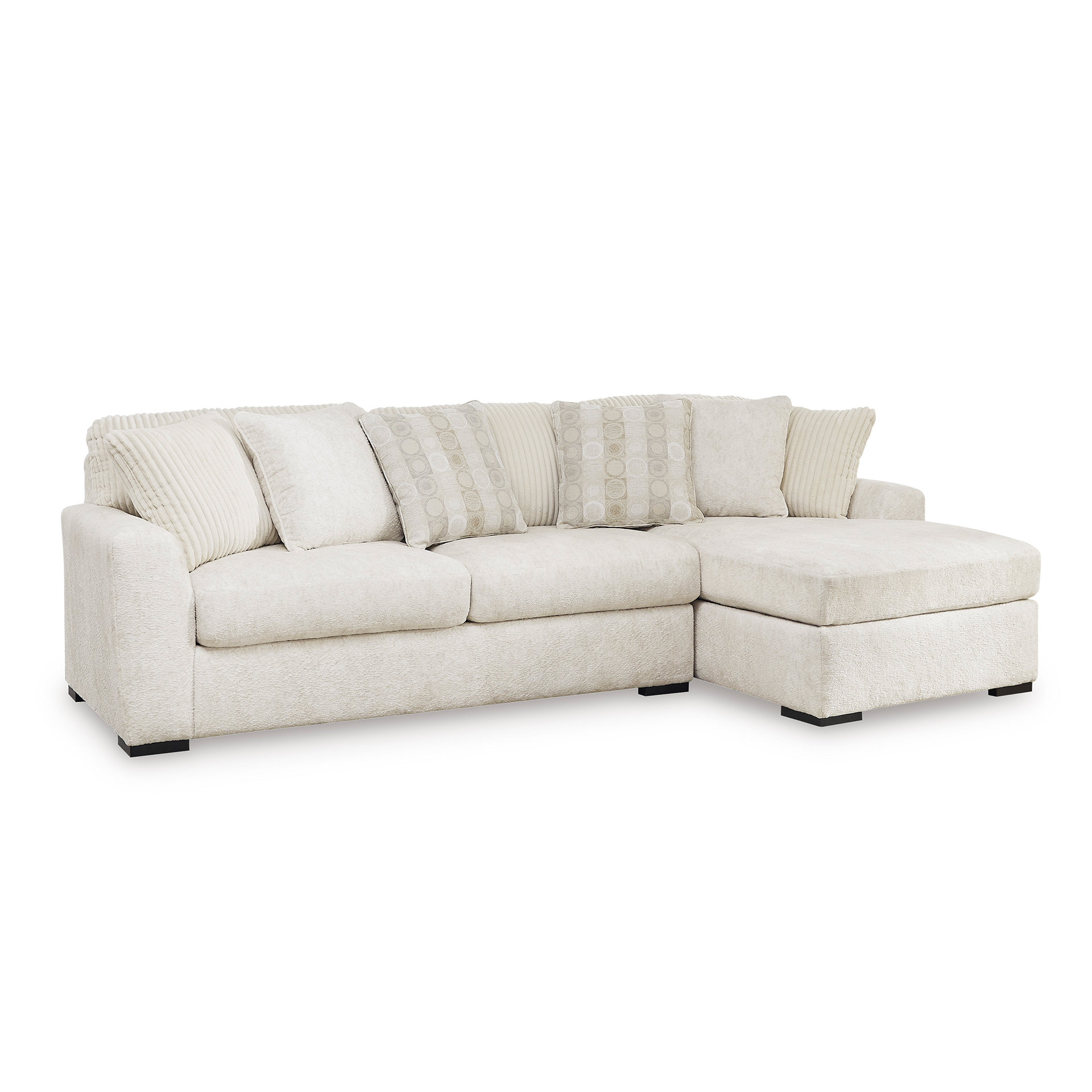 Hokku Designs Chessington 2-Piece Sectional With Chaise | Wayfair