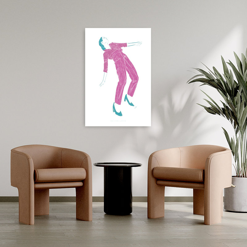 Art contemporain Art contemporain hivernal, H 36 po x l 24 po