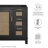 Modway 36'' Single Bathroom Vanity Base Only in Black