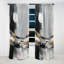 Exploration de Boho Volume IV - Rideau abstrait - Rideau abstrait occultant - 1 panneaux-107540916