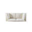 Modulaire en chenille blanc crème - Reconfigurable pour divers besoins modulaire et fonctionnel