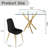 5 - Piece Pedestal Dining Set-103144987-103144985