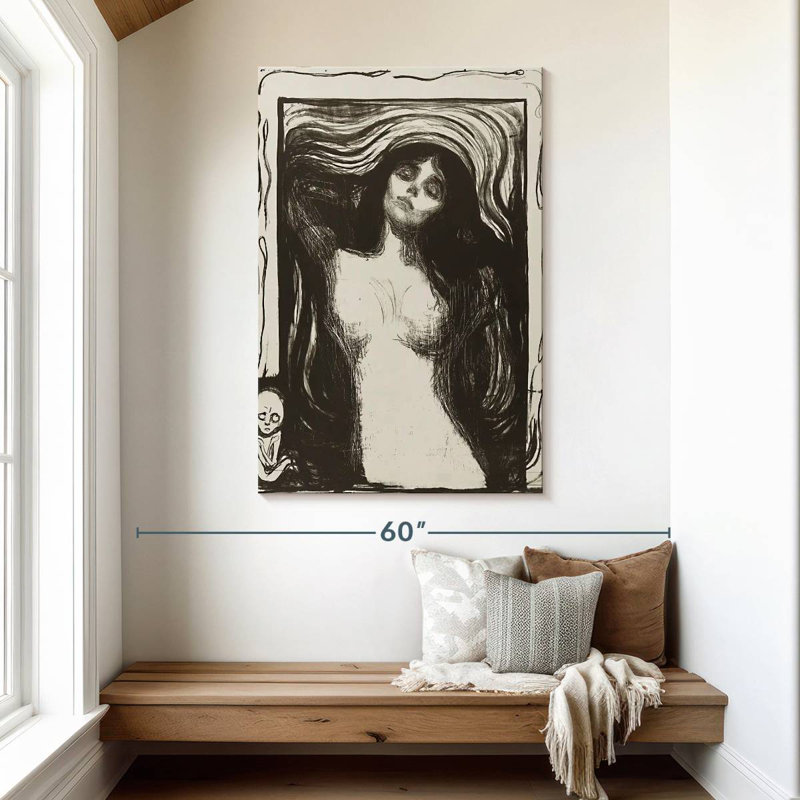 Leisha Madonna Liebendes Weib 1895, H 48 po x l 32 po