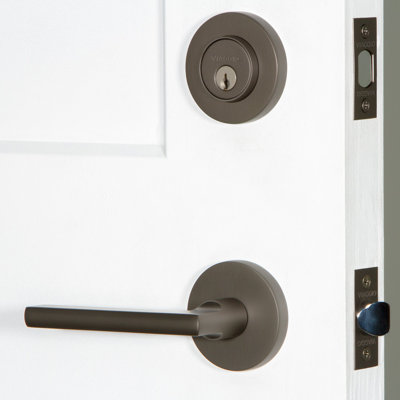 Viaggio Circolo Rosette Complete Entry Set with Milano Lever