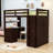 Loft Bed With Desk, Drawers, And Wardrobe-853863667-853863670