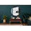Huldar Glass Flat Wall Mirror