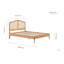 Algin Bed Frame-83086136-89257448