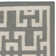 Rodgers Flat Weave Banana Silk/Wool/Cotton Geometric Rug in Gray/Ivory