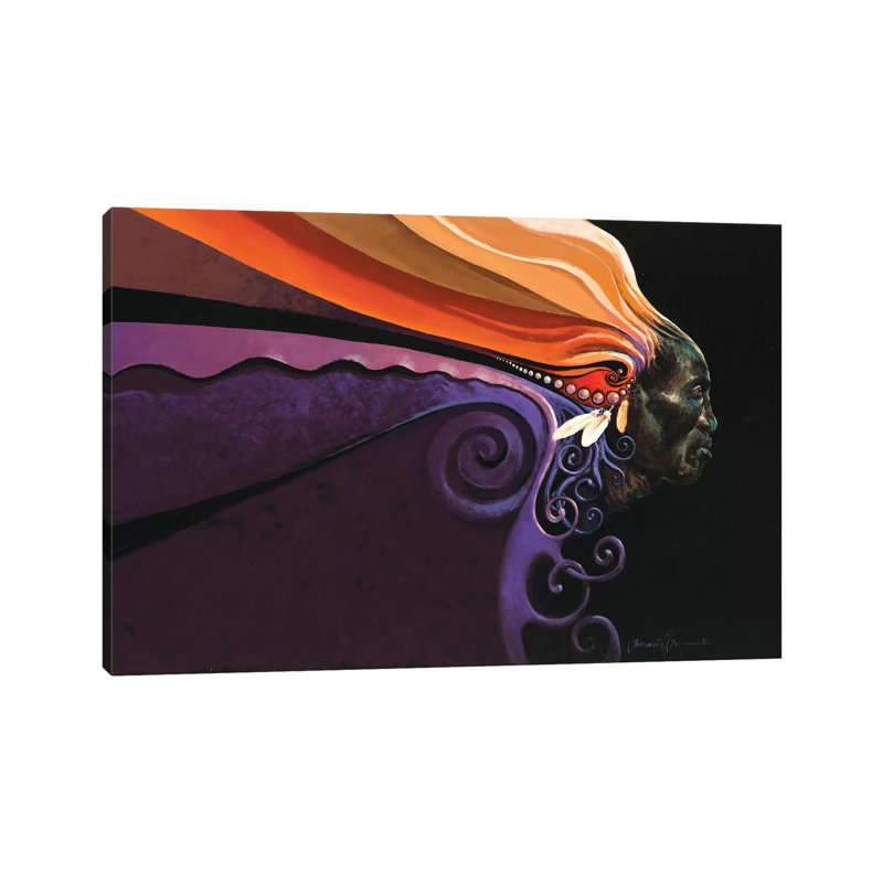 Winds of Change : Theta 1 Piece Wrapped Canvas Wall Art, 20.32 cm H x 30.48 cm W