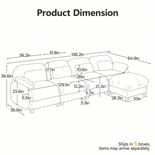 Dimensions du produit
