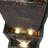 Modern  39.3" Outdoor Garden Water Fountain with LED Lights