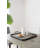 28.7X3.9X24.4" Fabius Iron Tray With Handle, Square