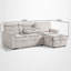 Canapé modulaire 2 pièces rembourré-506909576